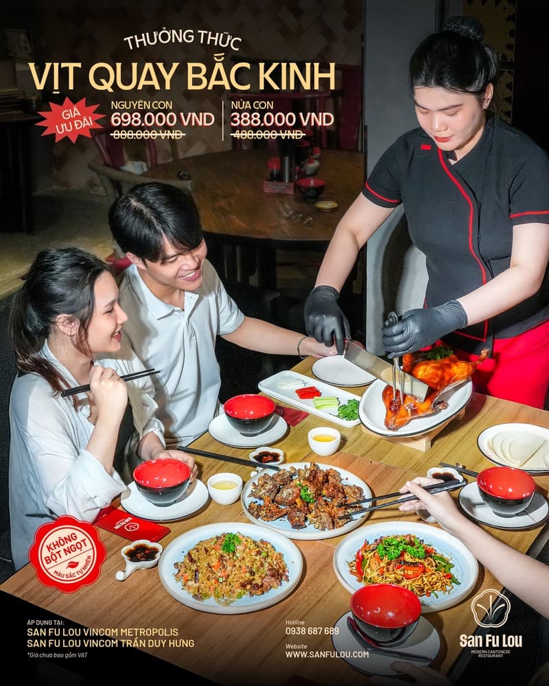vịt quay bắc kinh tân bình