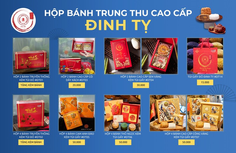 bánh trung thu handmade ngon ở hà nội