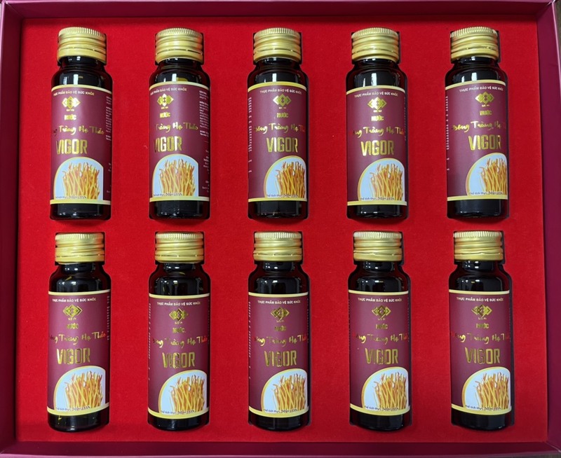 set quà tặng đông trùng hạ thảo