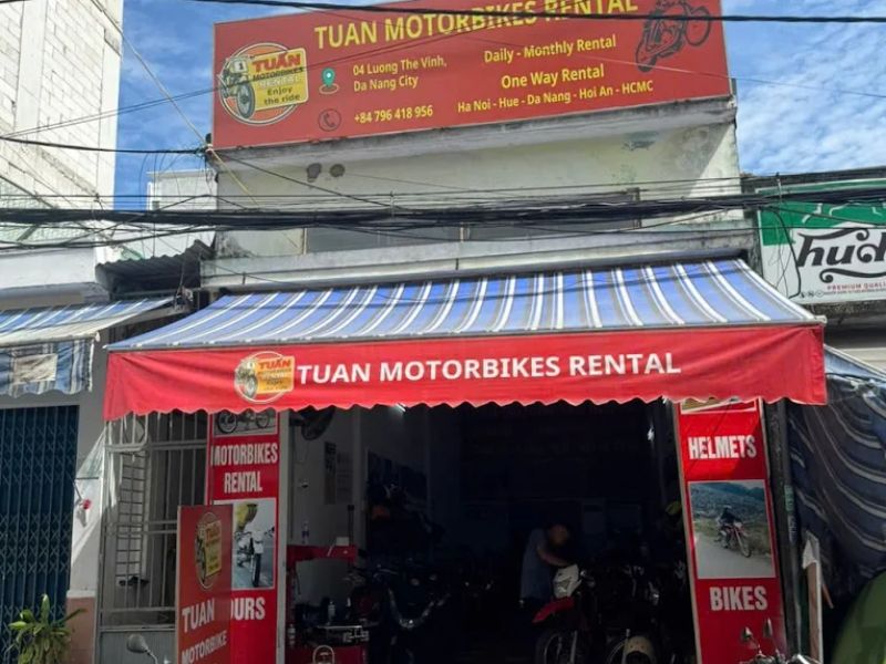 thuê xe máy sân bay đà nẵng